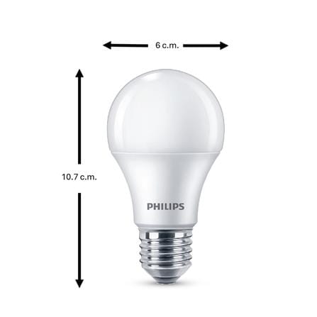 หลอด LED PHILIPS ESSENTIAL 9 วัตต์ DAYLIGHT E27 (แพ็ก 6 ชิ้น )_4