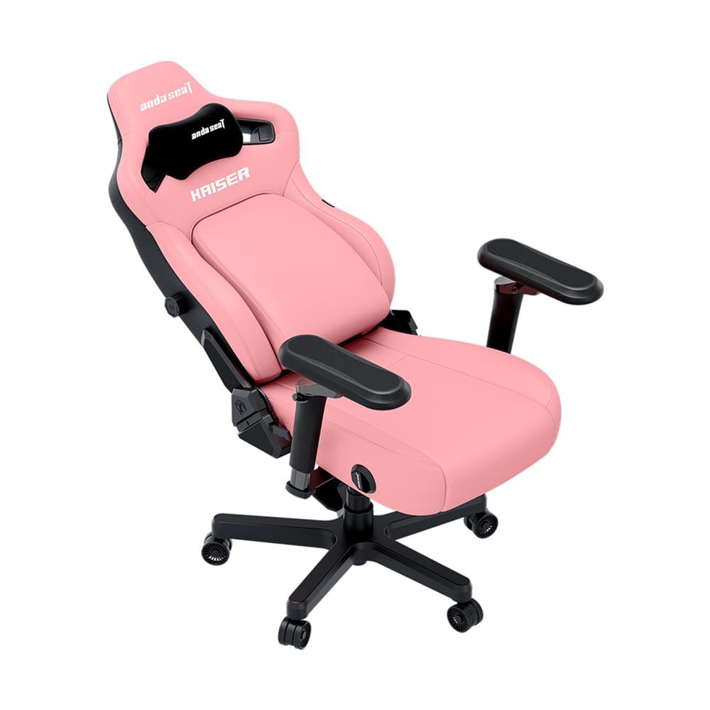 เก้าอี้เกมมิ่ง ANDA SEAT KAISER 4 6D L PVC สีชมพู