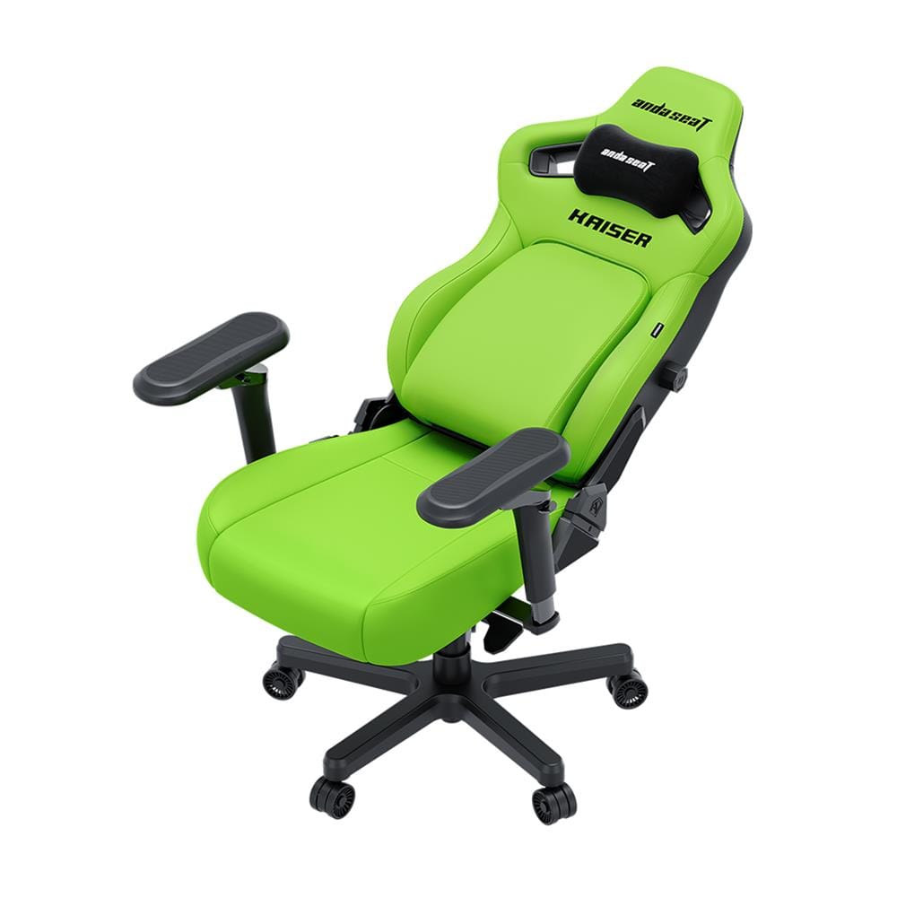 เก้าอี้เกมมิ่ง ANDA SEAT KAISER 4 6D L PVC สีเขียว