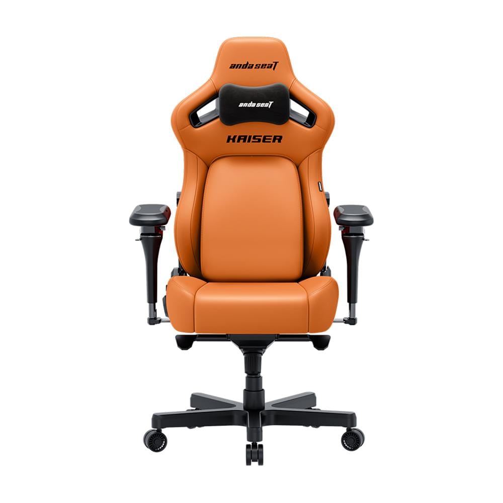 เก้าอี้เกมมิ่ง ANDA SEAT KAISER 4 6D L PVC สีส้ม