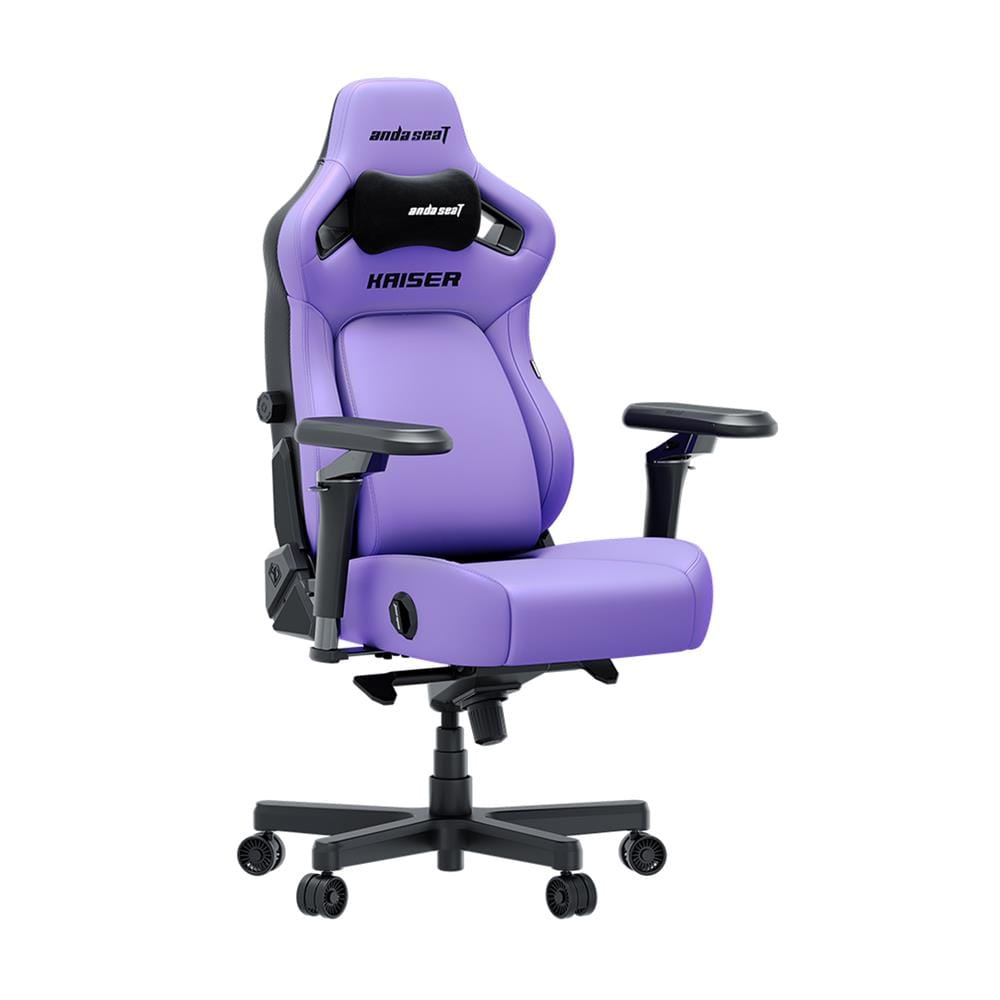 เก้าอี้เกมมิ่ง ANDA SEAT KAISER 4 6D XL PVC สีม่วง