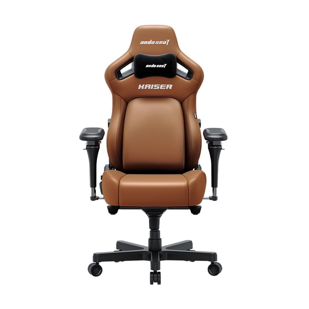 เก้าอี้เกมมิ่ง ANDA SEAT KAISER 4 6D L PVC สีน้ำตาล
