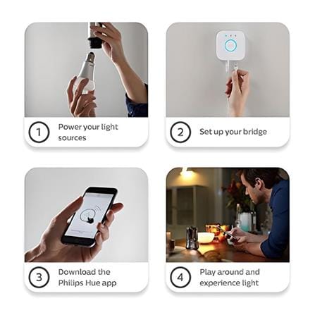 หลอด LED PHILIPS HUE 8.1 วัตต์ DAYLIGHT/COOL WHITE/WARM WHITE E27_5