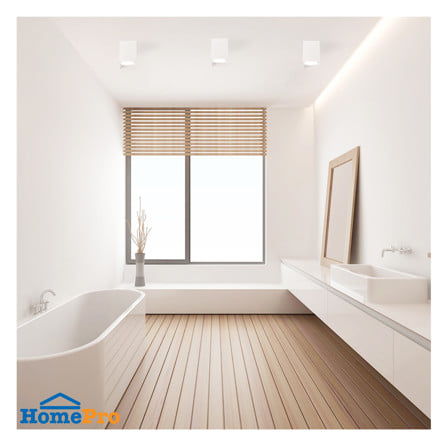 ดาวน์ไลท์ LUMAX 25-01928 5 นิ้ว สีขาว เหลี่ยม_6