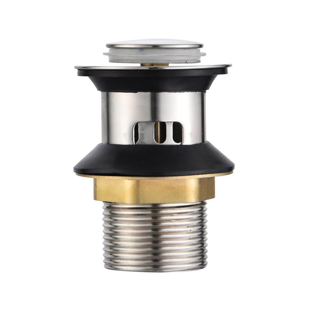 สะดืออ่างล้างหน้าแบบกด BEN K1111-K169 สีสเตนเลส