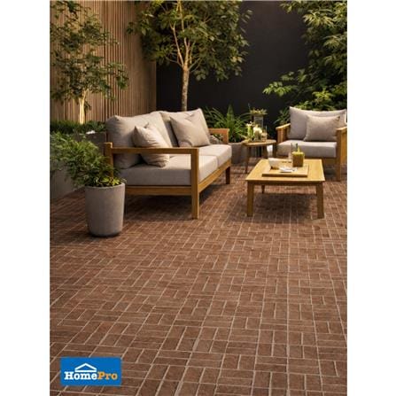 กระเบื้องพื้น 12X12 ซม. TARA ฮูร่า น้ำตาล A 1 ตร.ม._1