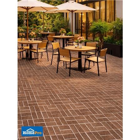 กระเบื้องพื้น 12X12 ซม. TARA ฮูร่า น้ำตาล A 1 ตร.ม._3