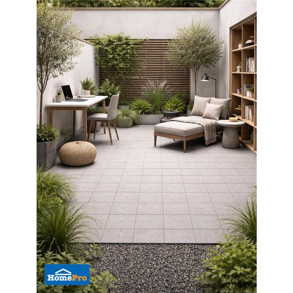กระเบื้องพื้น 12x12 ซม. ภูผา ภูชมดาว เทา A 1 ตร.ม.