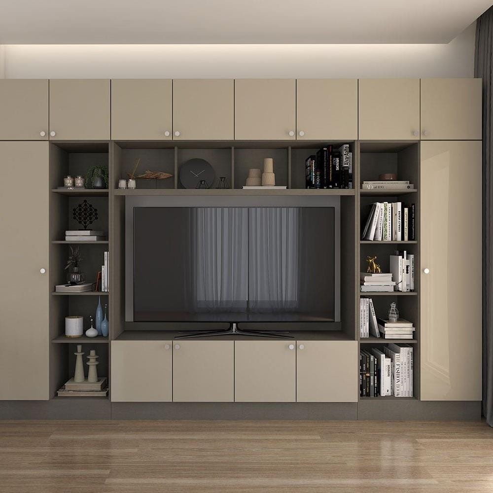 ตู้วางทีวี KONCEPT CONTINI PLUS 2-19232964 160 ซม. สีครีม