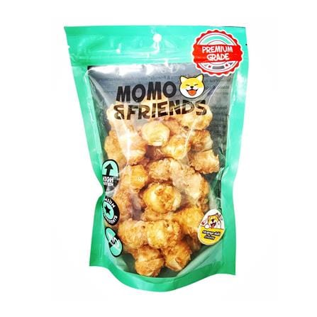 ขนมสุนัข MOMO&FRIENDS KNOTTED BONE CHICKEN WRAP 2.5 นิ้ว_0