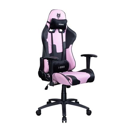 เก้าอี้เกมมิ่ง NUBWO L011 สีชมพู/ดำ_2