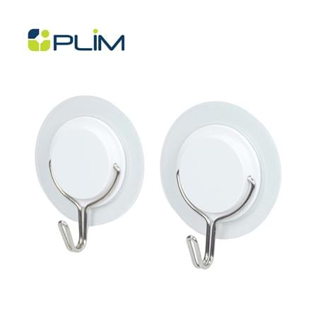ขอแขวนกลมติดเทปกาว PLIM HTX-133 สีขาว (แพ็ก 2 ชิ้น)_0