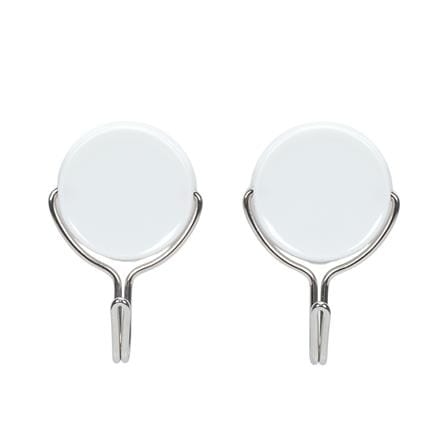 ขอแขวนกลมติดเทปกาว PLIM HY-0265 สีขาว (แพ็ก 2 ชิ้น)_1