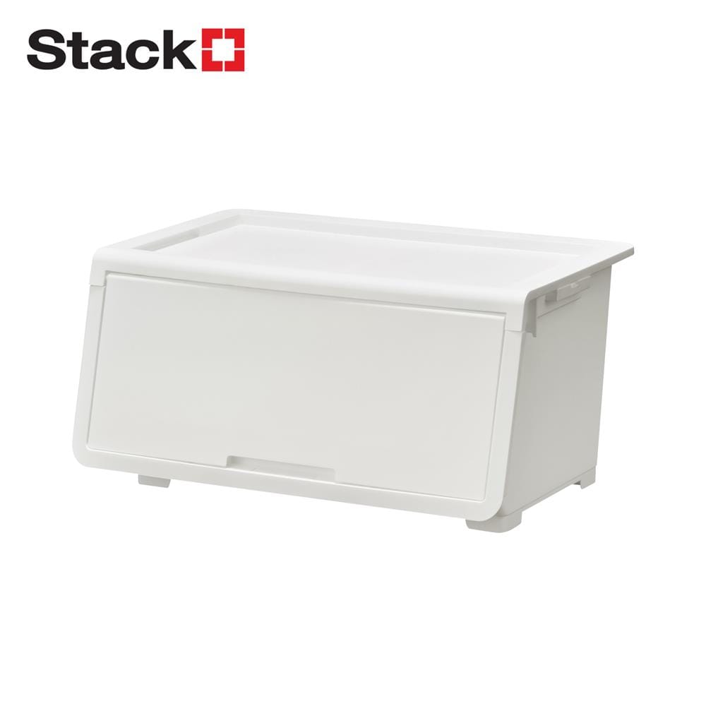 กล่องบานเปิด STACKO LOCK'IN POD SIZE L 60x43.1x31 ซม. สีขาว_1