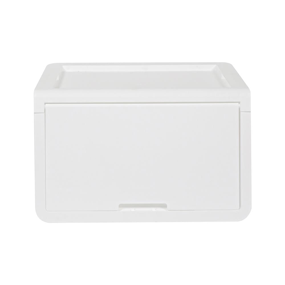 กล่องบานเปิด STACKO LOCK'IN POD SIZE M 45x43.1x31 ซม. สีขาว