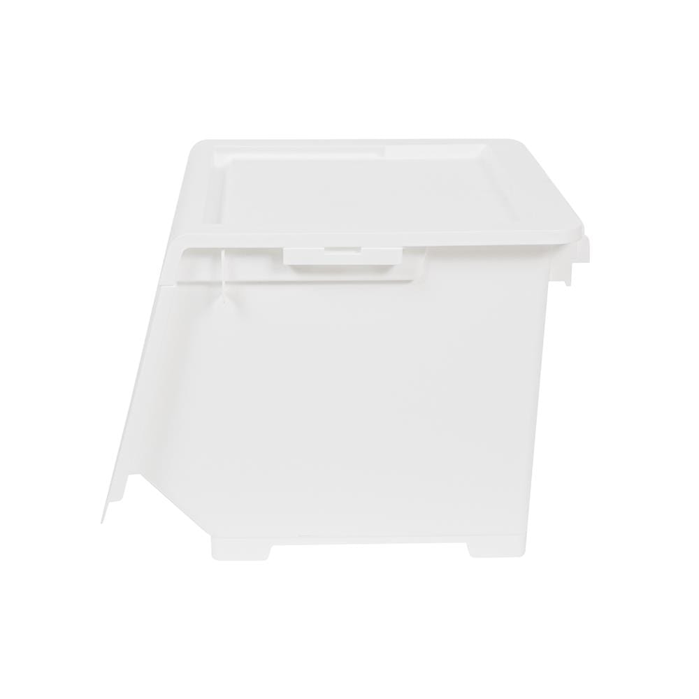 กล่องบานเปิด STACKO LOCK'IN POD SIZE M 45x43.1x31 ซม. สีขาว