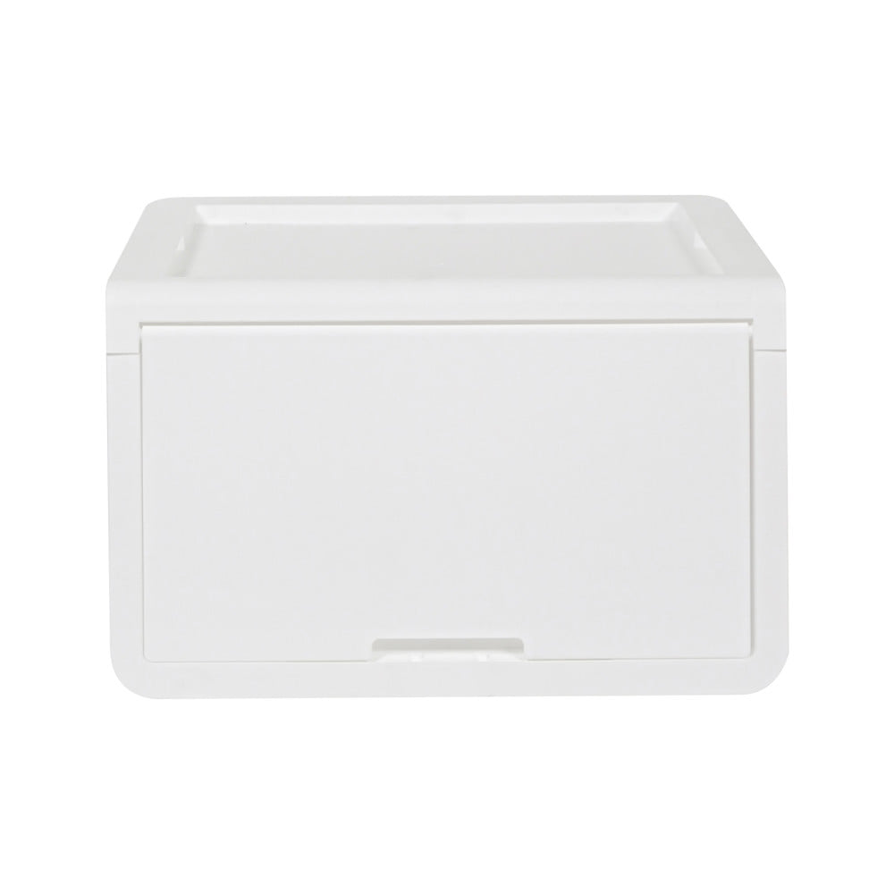 กล่องบานเปิด STACKO LOCK'IN POD SIZE M 45x43.1x31 ซม. สีขาว
