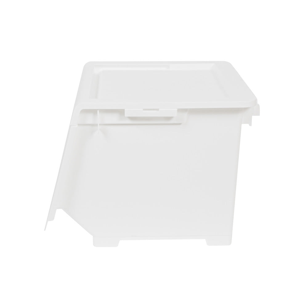 กล่องบานเปิด STACKO LOCK'IN POD SIZE M 45x43.1x31 ซม. สีขาว