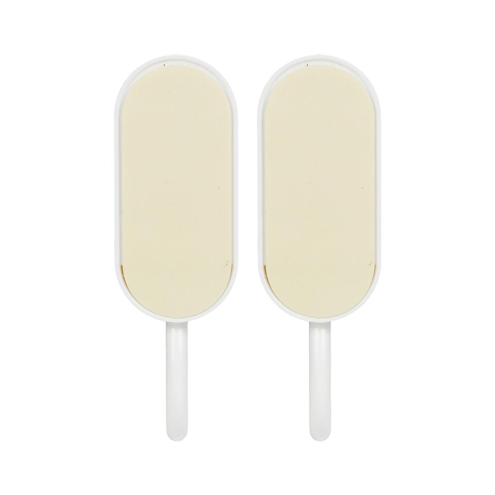ขอแขวนติดเทปกาว PLIM 9HY-132164 สีขาว (แพ็ก 2 ชิ้น)