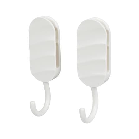 ขอแขวนติดเทปกาว PLIM 9HY-132164 สีขาว (แพ็ก 2 ชิ้น)_1