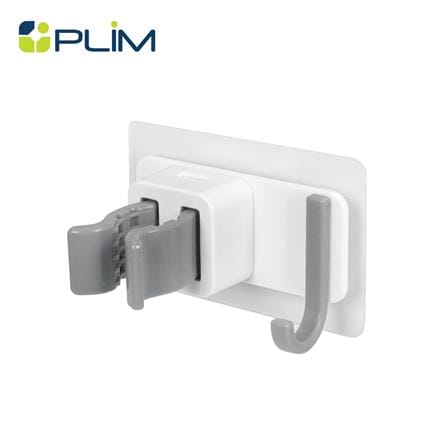 ขอแขวนไม้ถูพื้นติดเทปกาว PLIM HTX-069 สีขาว_0