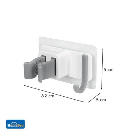 ขอแขวนไม้ถูพื้นติดเทปกาว PLIM HTX-069 สีขาว_5