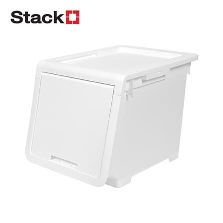 กล่องบานเปิด STACKO LOCK'IN POD SIZE S 30x43.1x31 ซม. สีขาว_1