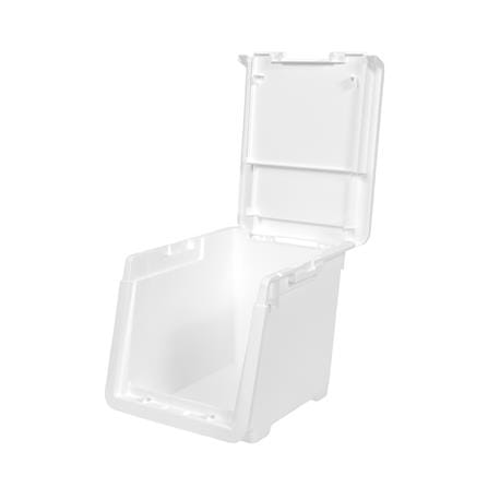 กล่องบานเปิด STACKO LOCK'IN POD SIZE S 30x43.1x31 ซม. สีขาว_5