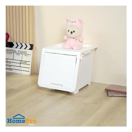 กล่องบานเปิด STACKO LOCK'IN POD SIZE S 30x43.1x31 ซม. สีขาว_6