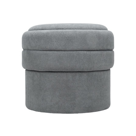 สตูลกลม SNAZZ CLOUDY สีเทา_1