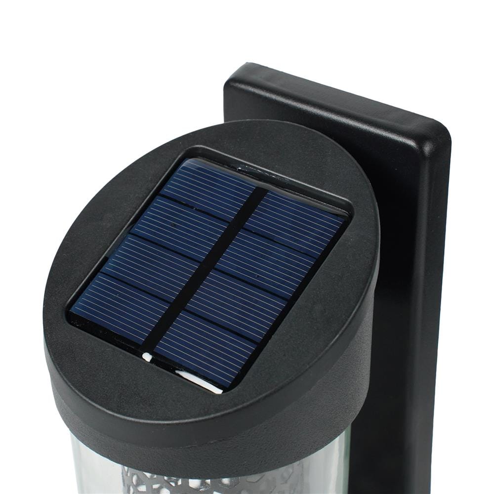 ไฟผนังภายนอก SOLAR CARINI CC0059 0.15 วัตต์ WARM WHITE สีดำ (แพ็ก 4 ชิ้น)