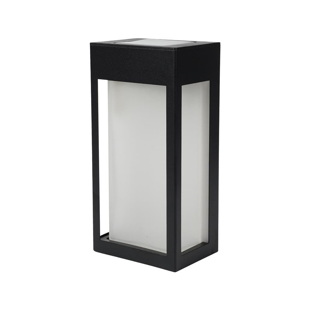 ไฟผนังภายนอก SOLAR CARINI CC005A 0.15 วัตต์ WARM WHITE สีดำ (แพ็ก 4 ชิ้น)