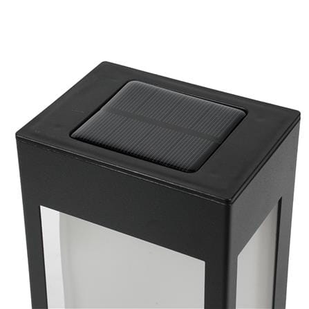 ไฟผนังภายนอก SOLAR CARINI CC005A 0.15 วัตต์ WARM WHITE สีดำ (แพ็ก 4 ชิ้น)_3