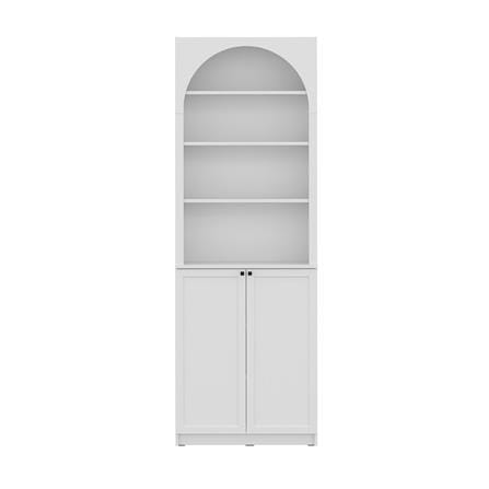 ตู้สูง บานผสม SB FURNITURE TRIXX 59064241 240 ซม. สีขาว_1