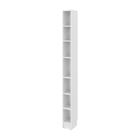 ตู้สูง บางโล่ง SB FURNITURE TRIXX 19247535 20 ซม. สีขาว_0