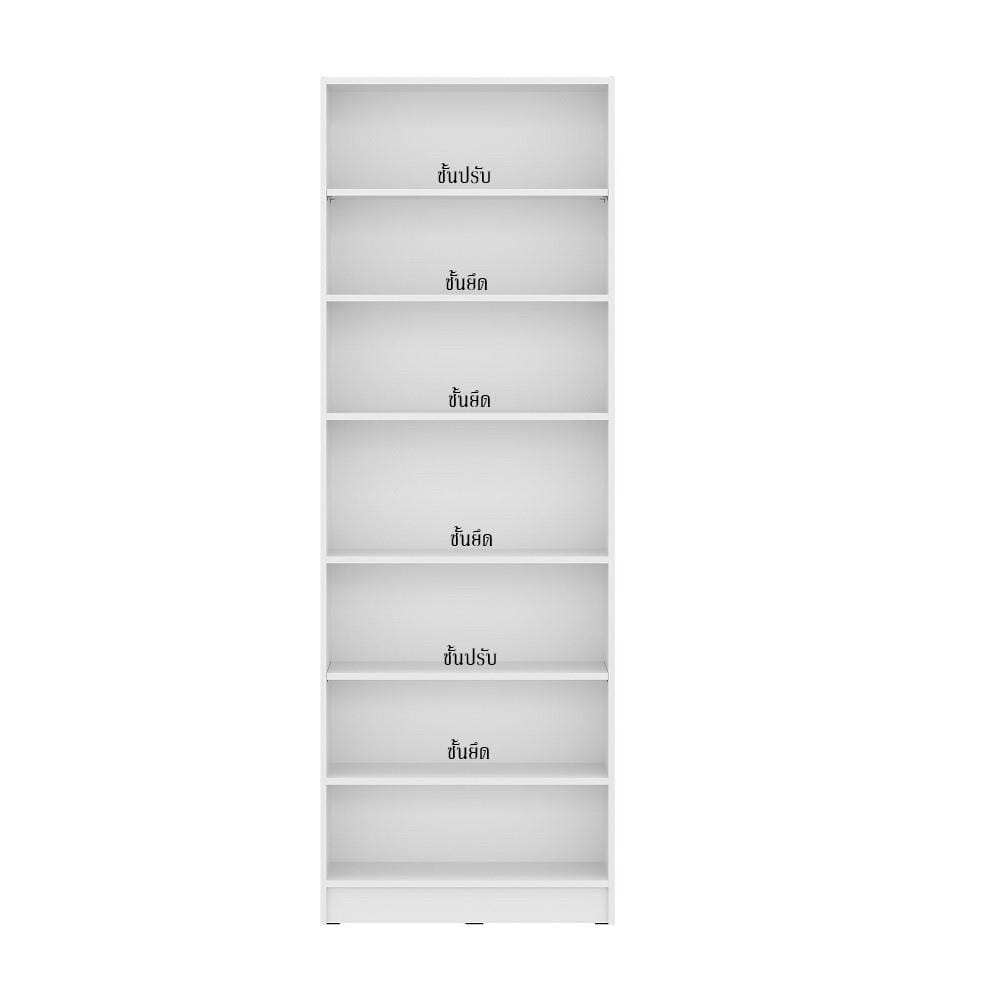 ตู้สูง บานผสม SB FURNITURE TRIXX 59064237 240 ซม. สีขาว