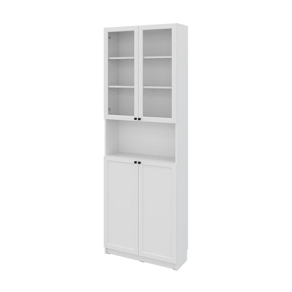 ตู้สูง บานผสม SB FURNITURE TRIXX 19247532 80 ซม. สีขาว