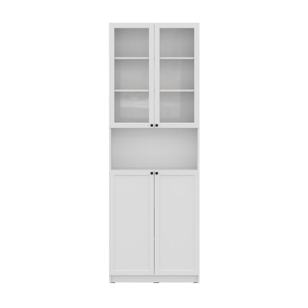 ตู้สูง บานผสม SB FURNITURE TRIXX 19247532 80 ซม. สีขาว
