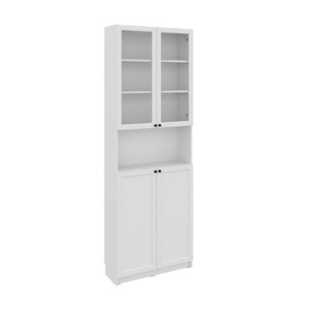 ตู้สูง บานผสม SB FURNITURE TRIXX 19247532 80 ซม. สีขาว_2