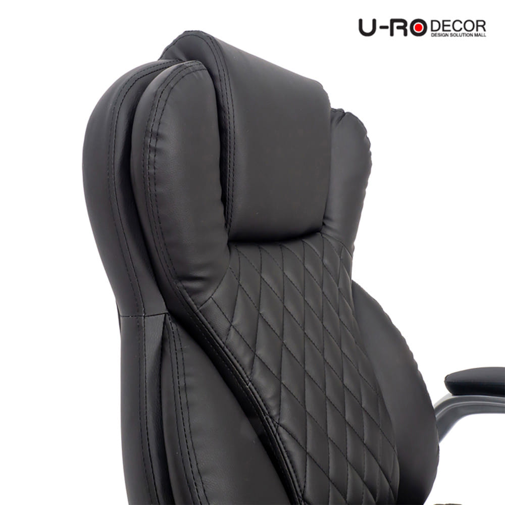 เก้าอี้สำนักงาน U-RO DECOR JORDAN สีดำ