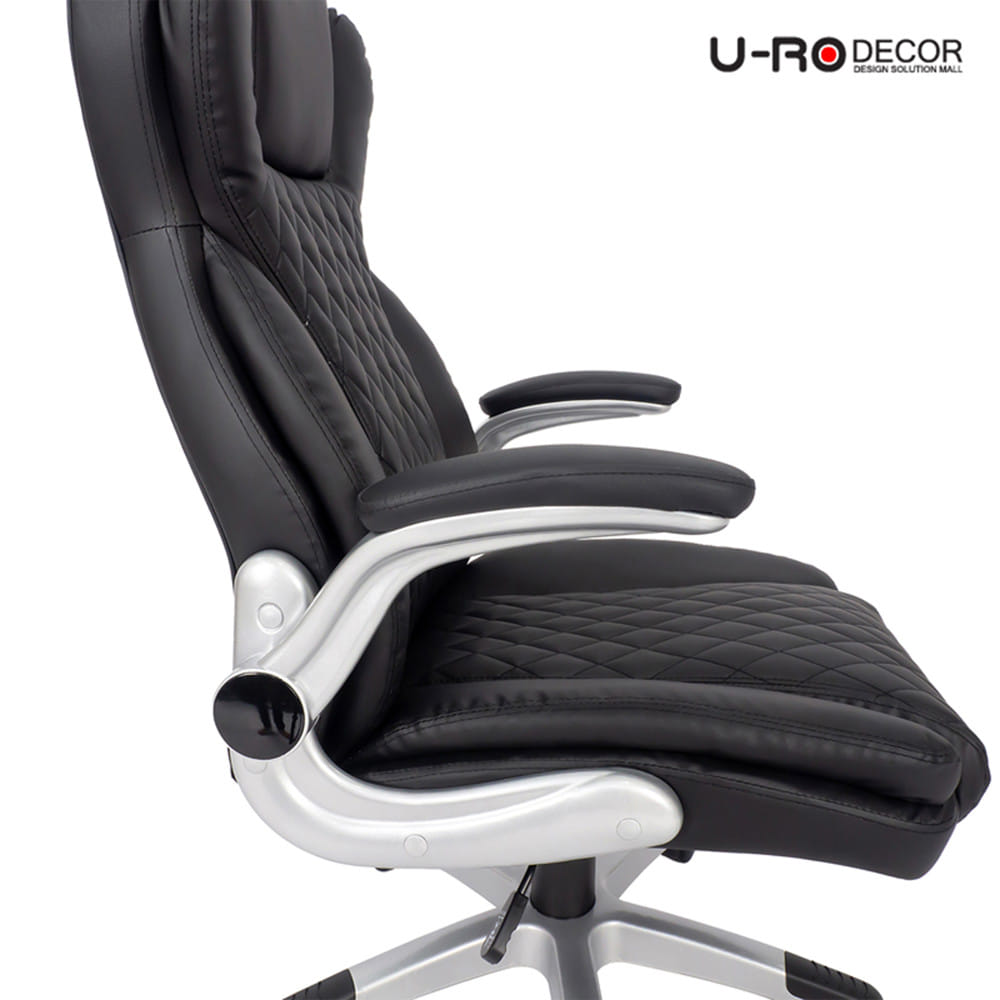 เก้าอี้สำนักงาน U-RO DECOR JORDAN สีดำ
