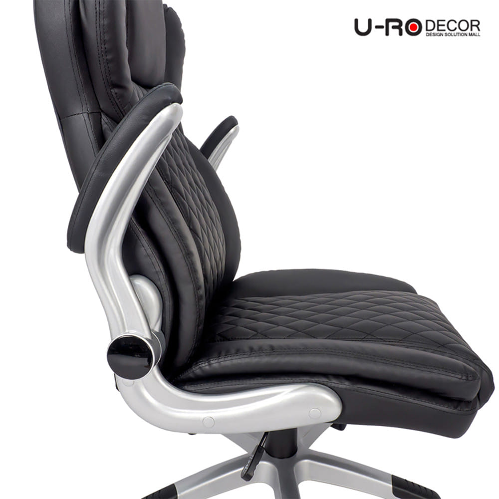 เก้าอี้สำนักงาน U-RO DECOR JORDAN สีดำ