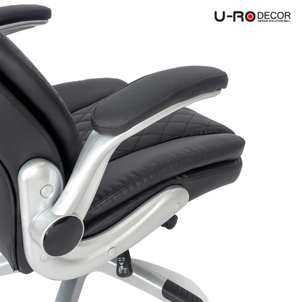 เก้าอี้สำนักงาน U-RO DECOR JORDAN สีดำ
