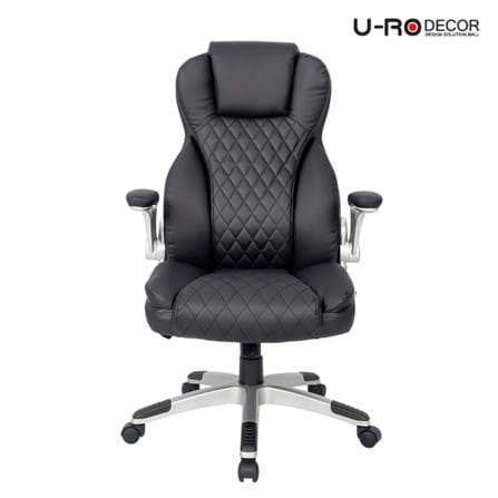เก้าอี้สำนักงาน U-RO DECOR JORDAN สีดำ_1