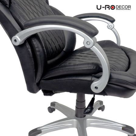 เก้าอี้สำนักงาน U-RO DECOR GIANT สีดำ_9