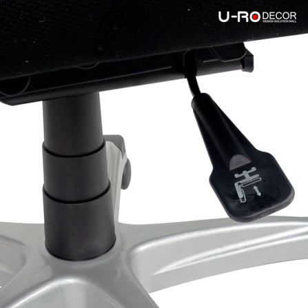 เก้าอี้สำนักงาน U-RO DECOR GIANT สีดำ_10