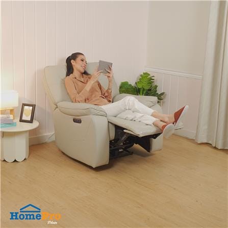 เก้าอี้ปรับนอนไฟฟ้า FURDINI CASPER สีเทา_5