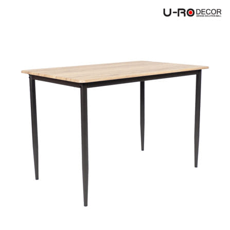 ชุดโต๊ะทานข้าว 4 ที่นั่ง U-RO DECOR STELLA 000002191 สีน้ำตาล_6