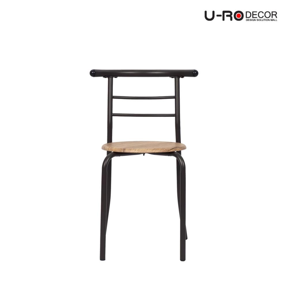 ชุดโต๊ะทานข้าว 2 ที่นั่ง U-RODECOR CHERRY 000002192  สีน้ำตาล/ดำ