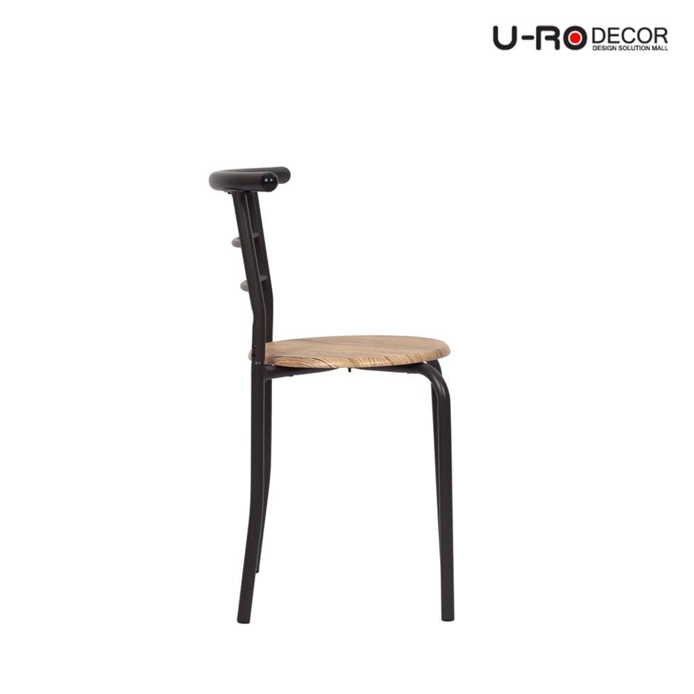 ชุดโต๊ะทานข้าว 2 ที่นั่ง U-RODECOR CHERRY 000002192  สีน้ำตาล/ดำ
